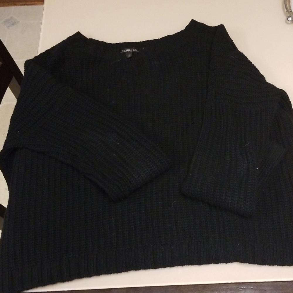 Black Express Sweater